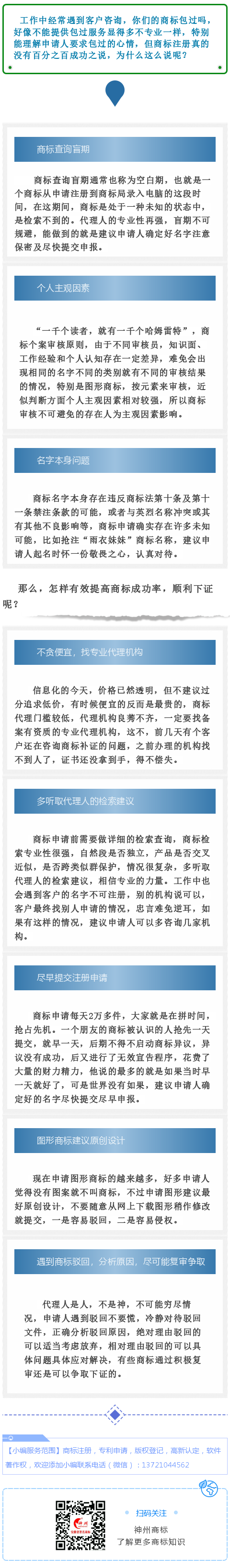 商標(biāo)100%包通過，這樣的承諾你敢相信嗎？